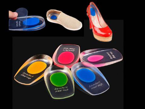 Силиконови стелки за пети