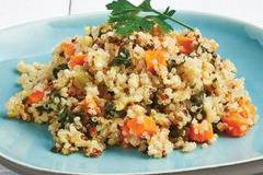 Яхния с просо и зеленчуци