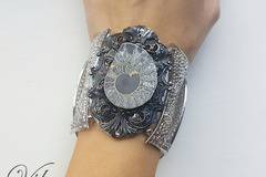 Великденска декорация на Яйца и красива винтидж гривна с Амонит