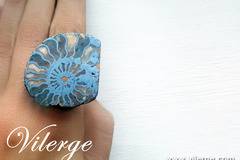 Лимитирана колекция винтидж пръстени с Амонит за ВЕЛИКДЕН