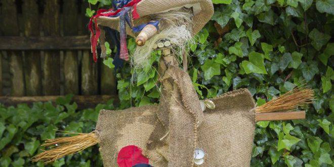 Къде е най-смешното плашило?