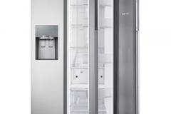 Хладилник Side by side Samsung 555 Л, Клас A+, No Frost, Височина 180 cм, Сребрист