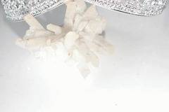 Корона за коса белгийски кристали с място за закрепване на воал – Lady of the Lake