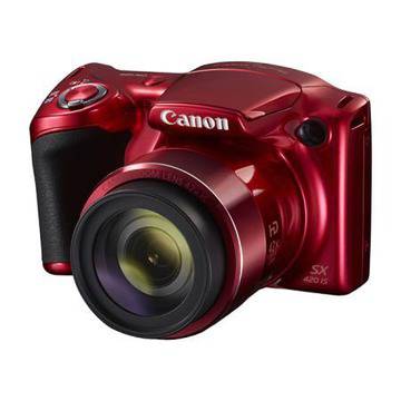 Фотоапарат Canon PowerShot SX420 IS, Червен