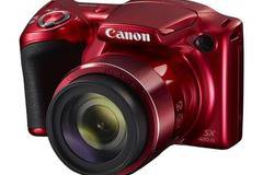 Фотоапарат Canon PowerShot SX420 IS, Червен