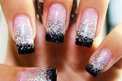 56 Идеи за Черен Маникюр и Черен Лак за Нокти