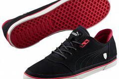 Puma Vulcanised Ferrari black МЪЖКИ СПОРТНИ ОБУВКИ