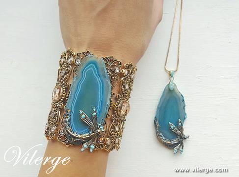 Изискана пролетно-лятна колекция дизайнерски винтидж бижута