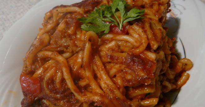 СПАГЕТИ С ТЕЛЕШКА КАЙМА ВКУСНИ РЕЦЕПТИ С ДИДИ