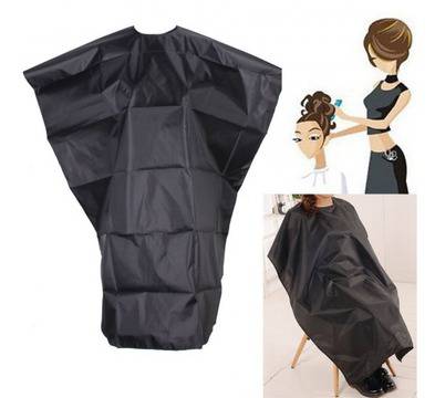 Многократна пелерина за боядисване и постригване – черен цвят