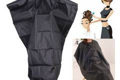 Многократна пелерина за боядисване и постригване – черен цвят