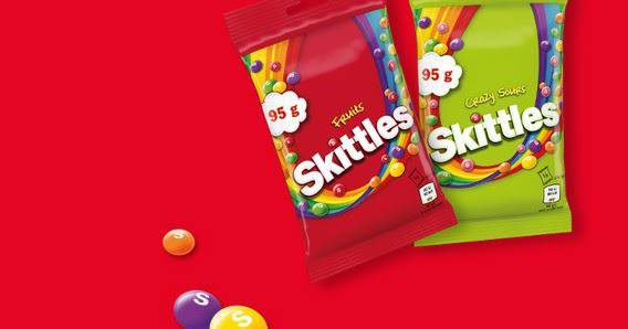 Спечелете 570 свежи награди от Skittles и Kaufland