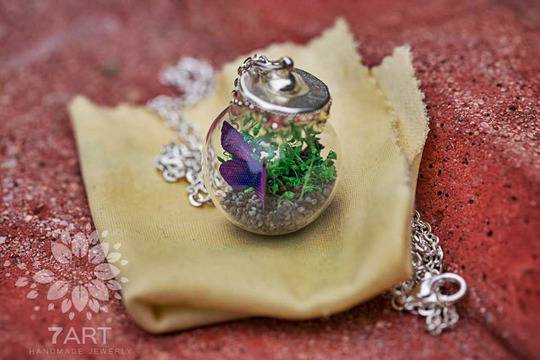 Нежно Колие С Пеперуда за Любов