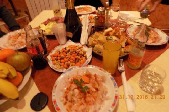 Баница с късмети, баница с ориз и баница с картофи