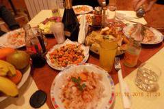 Баница с късмети, баница с ориз и баница с картофи