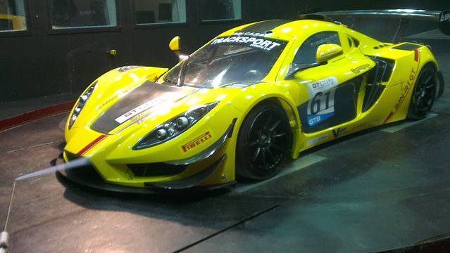 SIN R1 GT Аеродинамичен тест