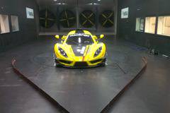 Аеродинамичните тестове във въздушния тунел на MIRA бяха изключително успешни за SIN R1 GT