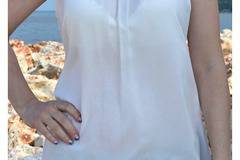 Дамски потник с дантелени рамена Tyapti 0308