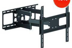 Промоции – Стенна стойка за TV A+ SPB446, Регулируема, 32″-55″, Черна