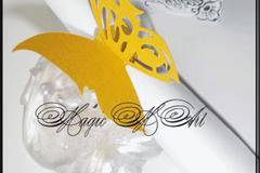 Покана за сватба папирус в златно 2025