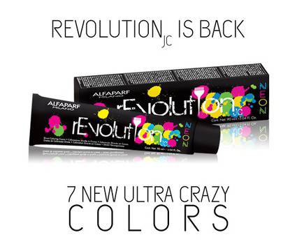 Alfaparf REVOLUTION NEON ULTRA CRAZY COLORS – Боя за коса Алфапрф неонови цветове 7 цвята