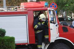 „Мерцедес“ горя в Айтос