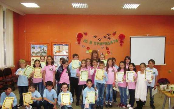Третокласници, от ОУ „Никола Парапунов”, проведоха състезание „Аз и природата”