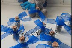 Подаръче за гости на сватба Лазурит с панделка над 20 бр