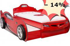 Легло-кола Cilek COUPE WITH FRIEND, Червен, 210 x 107 см