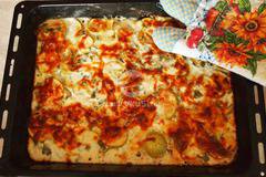 Запеканка с тиквички