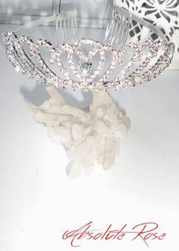 Тиара за коса белгийски кристали – Princess Of Hearts
