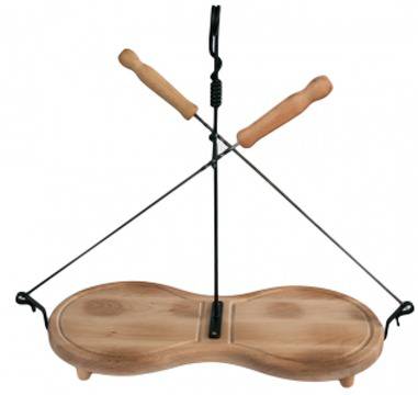 Дъска осморка с шиш 35cm 2бр