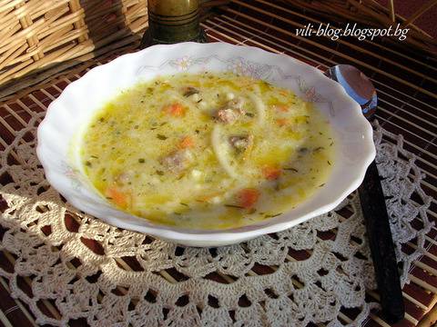 Супа топчета