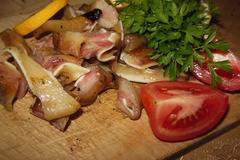 Свински уши на скара