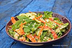 Пролетна салата с булгур