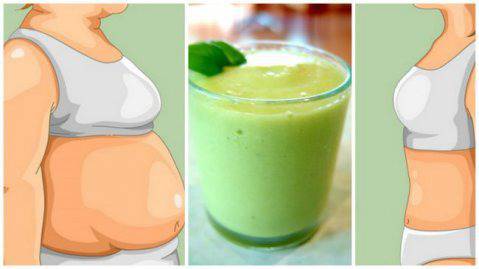 Домашен коктейл за изгаряне на мазнините на корема и бедрата