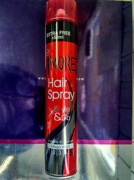 Лак за коса мега силна фиксация AMORE HAIR SPRAY 800ml