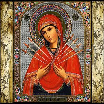 Чудотворната икона Седмострелна дава мир и разбирателство в дома и спасява от безплодие