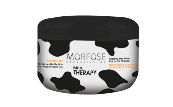 Маска за коса с млечни протеини и 12 незаменими аминокисели Morfose Creamy Milk Mask 500мл.