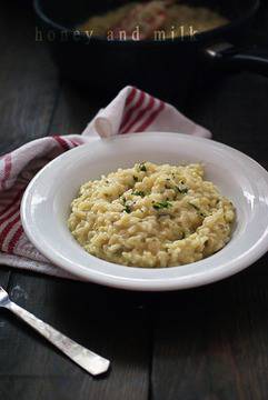 Ризото с праз лук