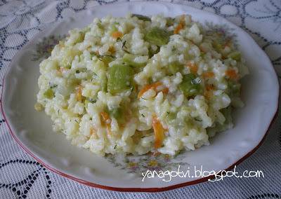 Тиквички с ориз/ тиквички на фурна