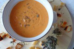 Крем супа от червена леща