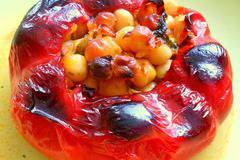 Пълнени камби с нахут