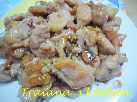 Пиле в сладко-кисел сос