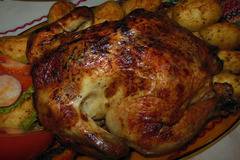 Печено пиле в Крок-пот