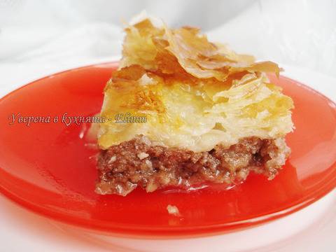 Кекс баклава