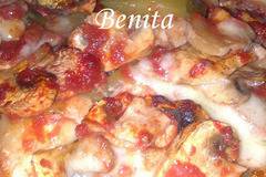 ЗАПЕКАНКА С ПИЛЕ И ГЪБИ