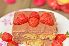 Бърза торта с курабии