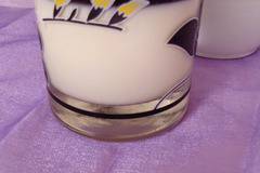 Панакота с кисело мляко и боровинки