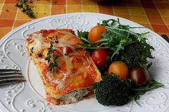 Лазаня с броколи и сирене Рикота